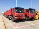 Sinotruk 6x4 Heavy Duty Dump Truck Euro 2 With Overturning Body Platform