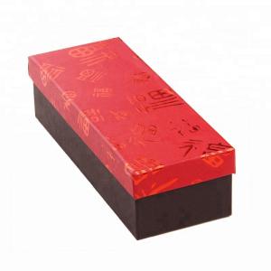 Quality Red Beautiful New Year Gift Box Custom Size wholesale