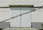 Customized Aluminum Alloy Glass Industrial Sliding Garage Doors Powder Coated