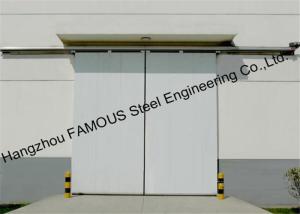 Quality Customized Aluminum Alloy Glass Industrial Sliding Garage Doors Powder Coated wholesale