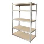 700*300*1500 Heavy Duty Metal Rack Shelving Adjustable Industrial White Boltless