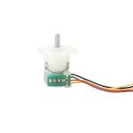 15BY45 5V Gear Ratio 1:50 Plastic Gear 15mm Geared Stepper Motor 2 Phase 4 Wires