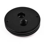 Black Aluminum Anodized 4 Axis CNC Turning Parts