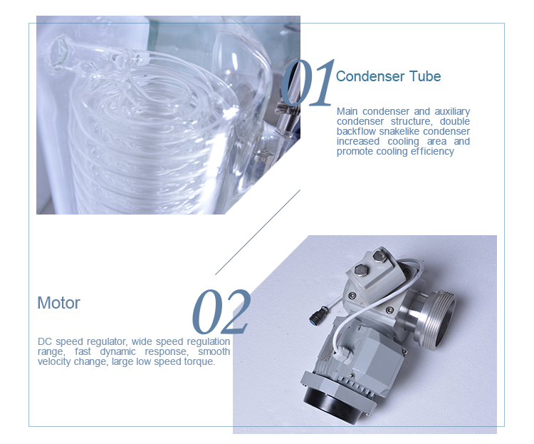 Ex Proof 220V 50Hz 50 Liter Rotary Evaporator