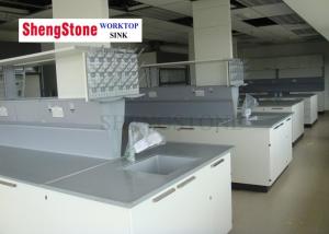 Quality Professional Chemistry Lab Countertops / BenchTop With Epoxy Resin Material wholesale