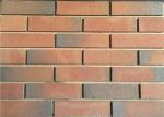 Outside Waterproof Decorative Brick Veneer , Smooth Face Brick Insulation