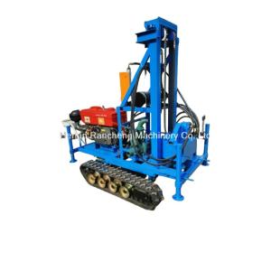 Quality Compact Crawler 150m Deep Water Well Drilling Rig Machine wholesale