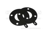 Industrial Rubber Washers Steam Hot Water Vapour Resistance Q Shape Frost Black
