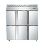 650W Commercial Stainless Steel Refrigerator Freezer For Kitchen