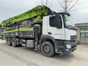Quality Heavy Duty Zoomlion Concrete Pump Truck 50 Meters High Efficiency Concrete Pump Trucks wholesale