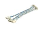UL2468 Custom Wire Harness Cable White Blue Cable Assembly EHR / XHP For Printer