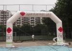 Outdoor sparebanken din advertising inflatable arch for bank promotion