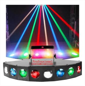 Quality Moving Head Stage Laser Light CRI 85 With 8 Eyes RGBW Beam Bar wholesale