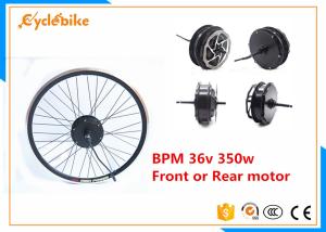 Quality High Torque Electric Bike Kit Brushless Hub Motor 36v 350w 25-30km/h wholesale