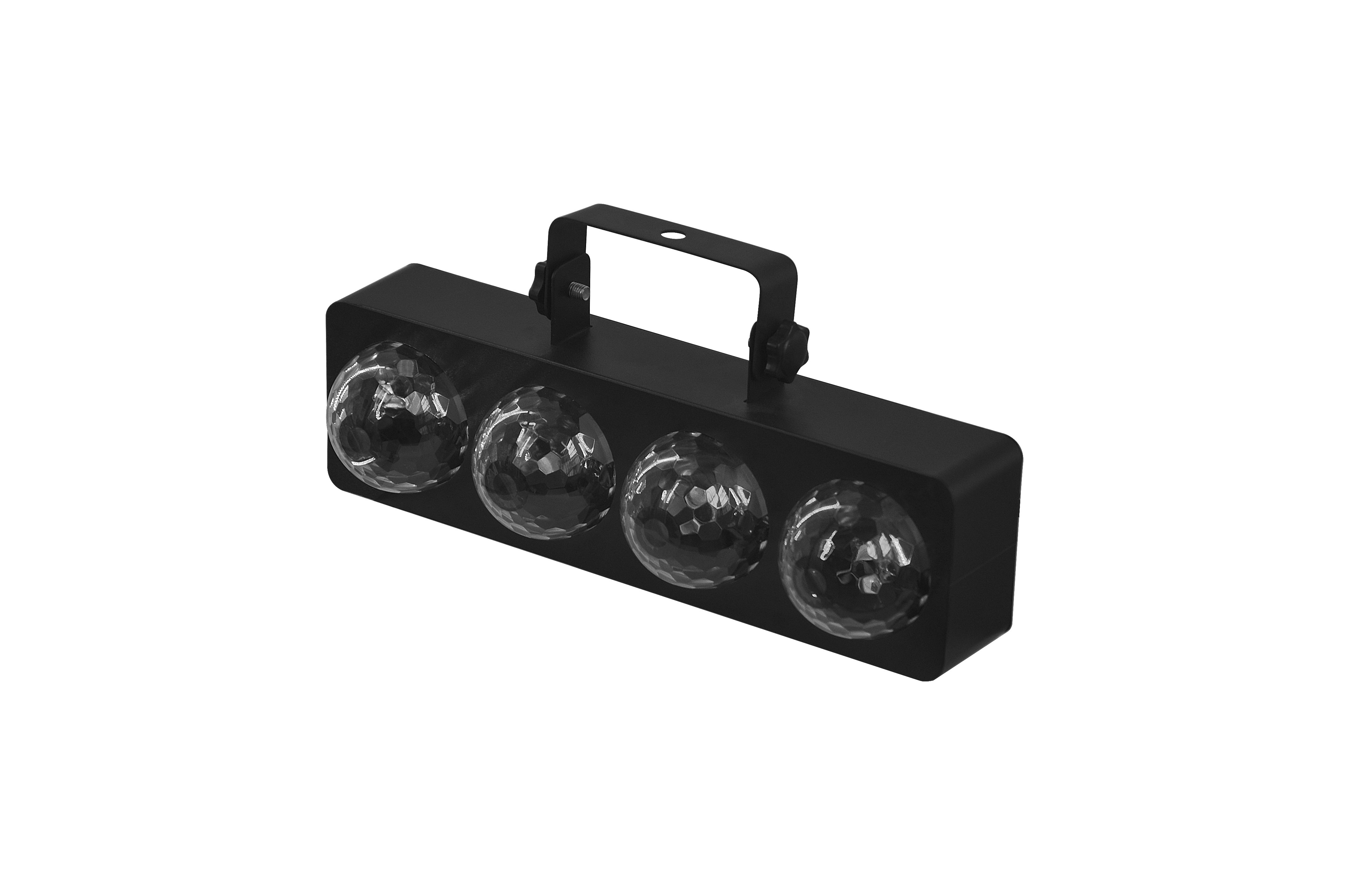 Four Or Two Head Magic Crystal Ball Effect LED Disco Party Stage Light