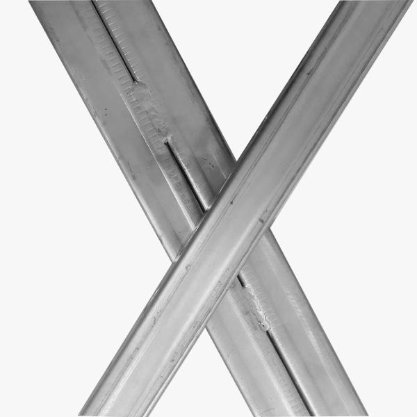 Customized Single Strut Channel Q235 Stainless Steel 304 Unistrut Slotted