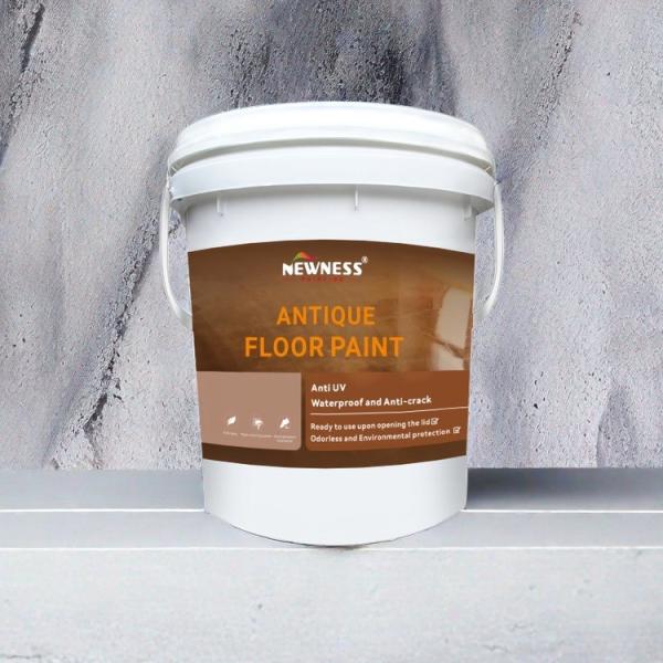Transparent Concrete Floor Paint for Kitchen Renovation Project Base on Color
