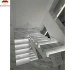 Indoor Villa Modern Natural Stone Stairs Design for Polished Straight Steps