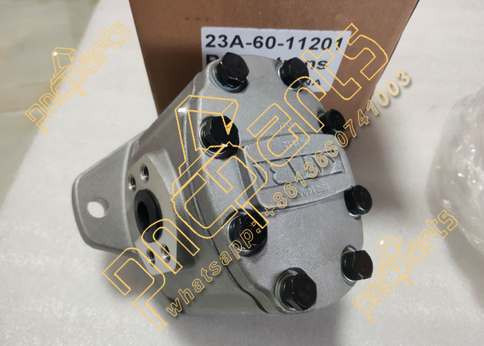23A-60-11201 Pilot Gear Pump For GD505A-3 GD605A-5 Komatsu Graders