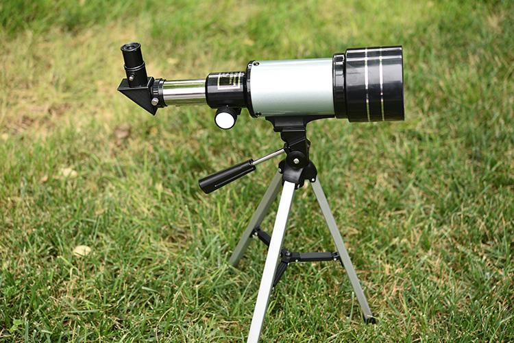 F30070 Monocular Space Astronomical Scope with Oblique Mirror and Aluminum Tripods
