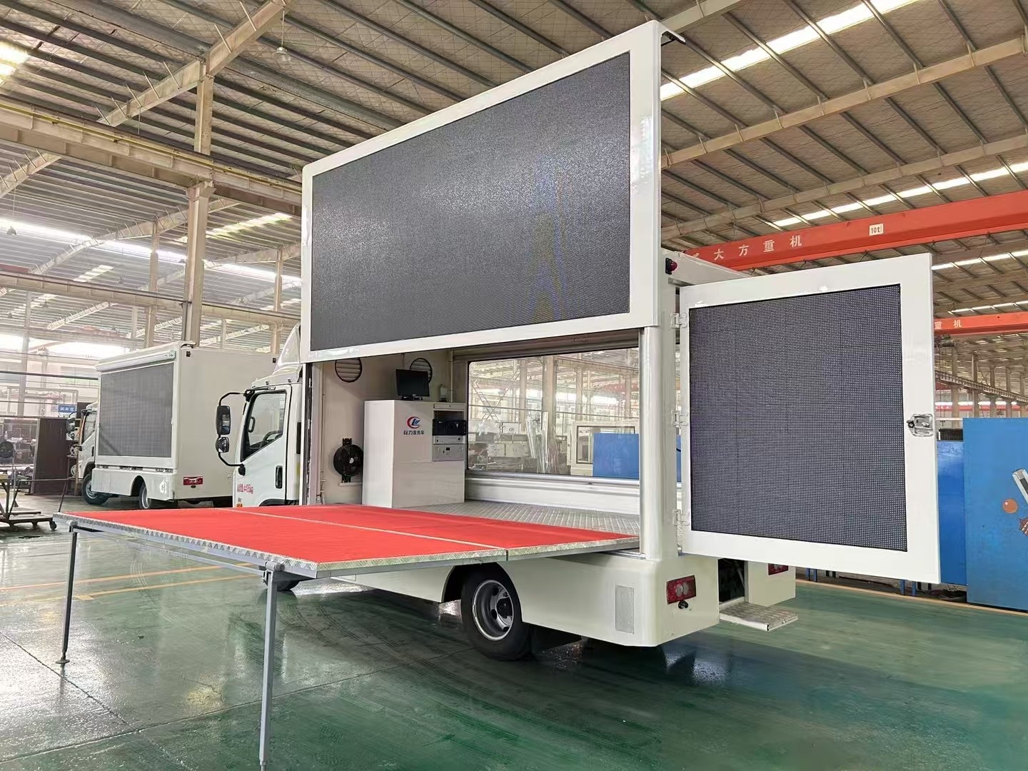 Foton 4X2 Mobile Led Truck Advertising Waterproof P4 P5 P6 Outdoor Vehicle Led Display