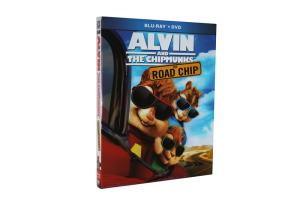 Quality Free DHL Shipping@New Release Blu Ray Cartoon Movies Alvin and the Chipmunks The Road Chip wholesale