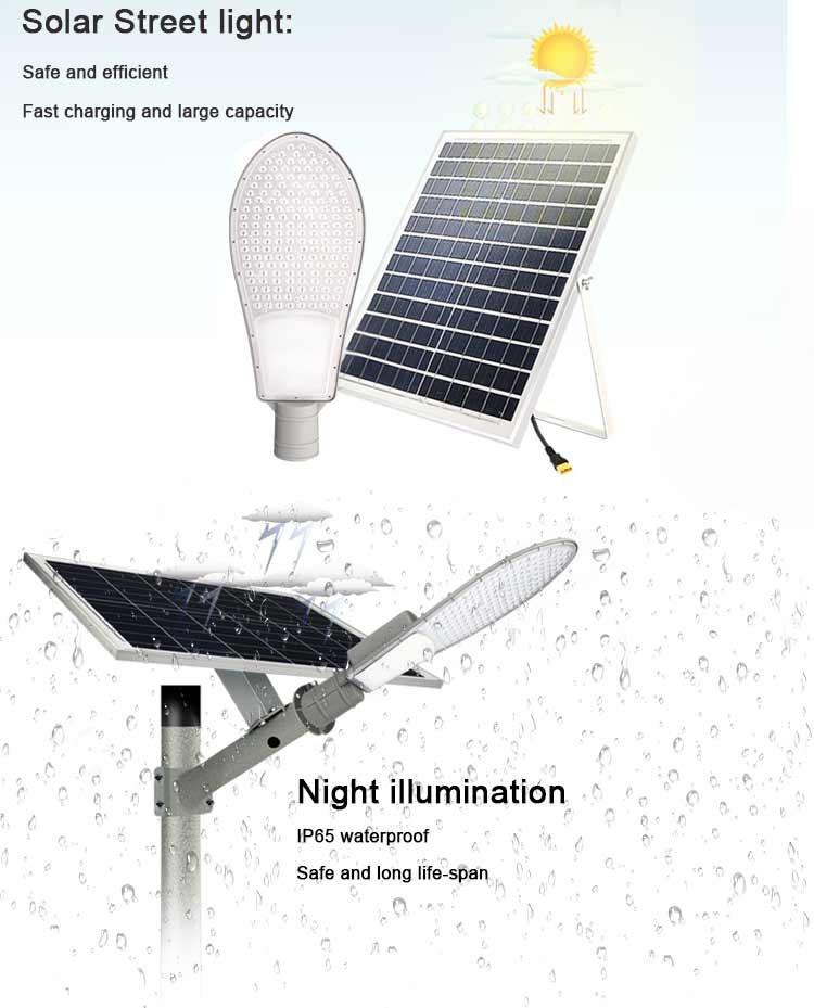 OEM ODM DC Photocell 150watt Solar Street Light