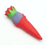 Funny Carrot Christmas Gift top vinyl toy with squeaky for dog and car