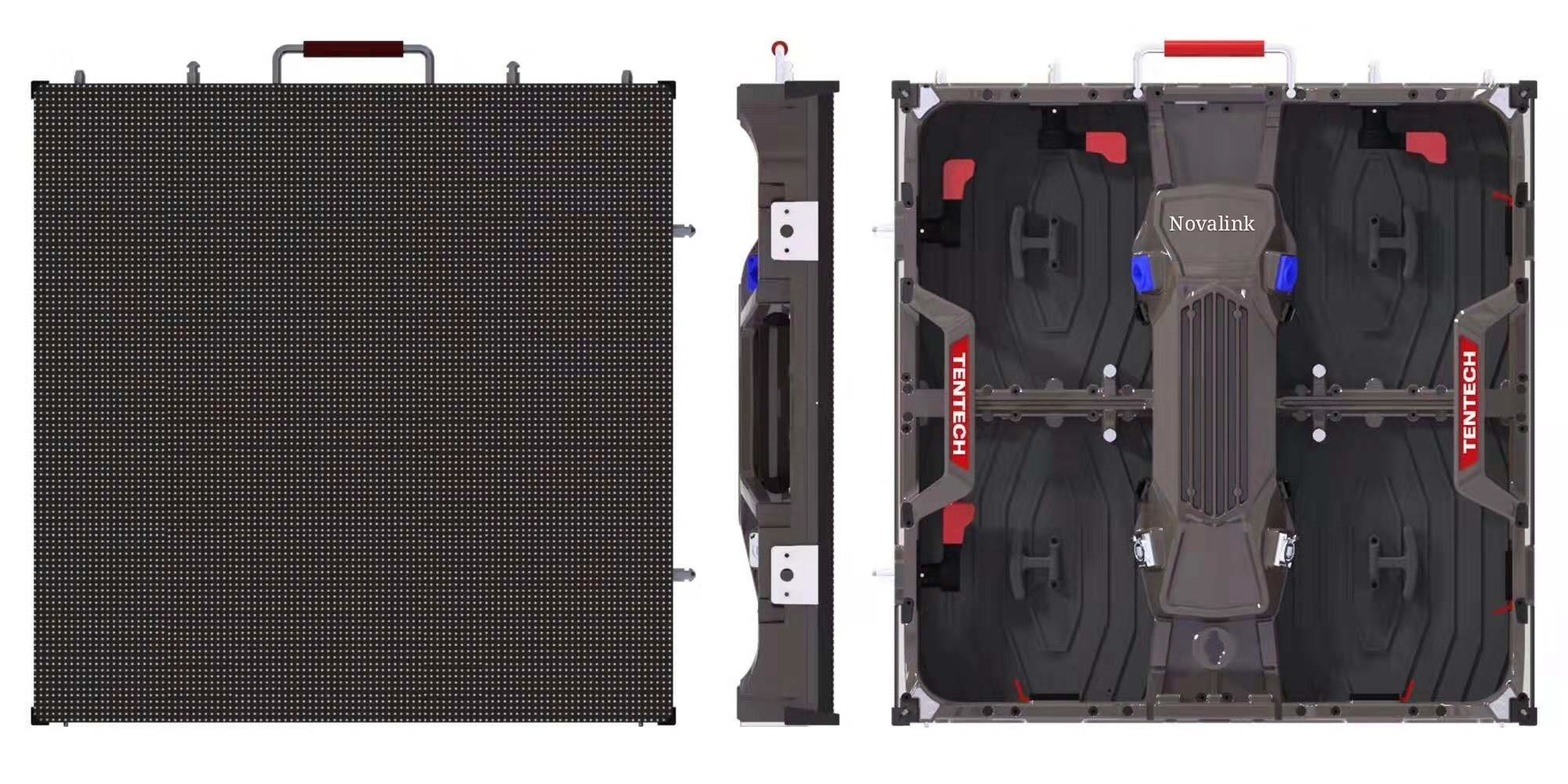 Novalink 576x576mm outdoor die-cast aluminum rental LED display