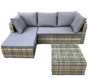 Quality Patio Outdoor Wicker Furniture Sofa PE Rattan Garden Sofa Lightweight Patio Sofa wholesale