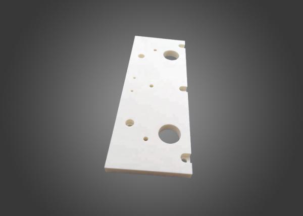 Zta Zirconia Toughened Alumina , Machine Perforated Tool Alumina Ceramic