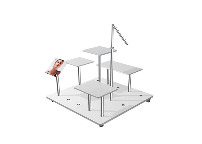 High Grade Commercial Cloth Hanger Stand , Wood Practical Garment Display Racks
