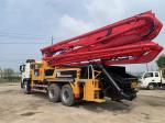Germany SG5267THB Putzmeister Volvo Used Concrete Pump Truck 36m
