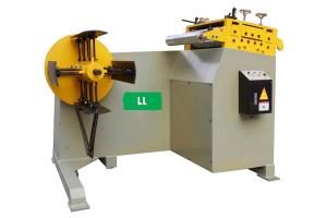 Quality Double Head Hydraulic Uncoiler Machine 1000KG Hydraulic Straightening Machine wholesale