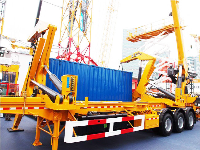 Three Axles Container Side Loader Trailer / 40 Feet Side Loader Truck