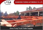 3 Axle used container semi trailer , 40ft skeletal trailer chassis semi trailer