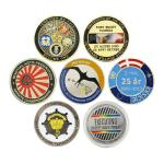 3d Double-side Gold Commemorative Souvenir Coins Custom Challenge Coin