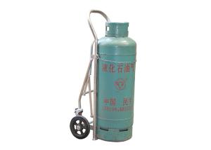 Quality TY140A Cylinder Hand Truck Soild Rubber Wheels Load Capacity 400kg wholesale