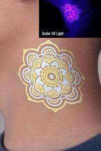 Quality Body art metallic tattoo wholesale