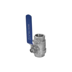 Quality Stainless Steel 304/316 2PC Ball Valve NPT/Bsp/BSPT/DIN Thread Water Industrial Usage wholesale