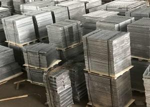 Quality Heavy Duty 824mm 30X4 Steel Grating Panels Floor Forge Walkway Galvanised Steel Grating wholesale