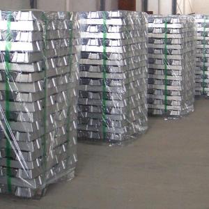 Quality Q195 99.9% Zinc Alloy Ingots Cold Rolled Customized Zinc Metal Ingot wholesale