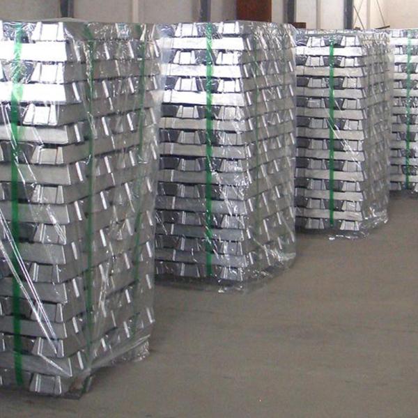 Raw Materials Zinc Ingot/ Wholesale 99.9% Al Alloy Zinc / Aluminum Ingot 99.7