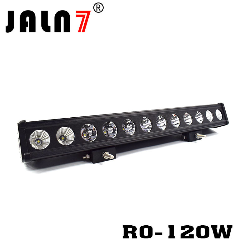 LED Light Bar JALN7 120W CREE Spot Flood Combo LED Driving Lamp Super Bright Off Road Lights LED Work Light Boat Jeep