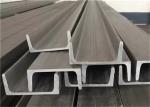 UPN U Shaped 317 S31708 Stainless Steel Profiles corner Channels Cold Bending