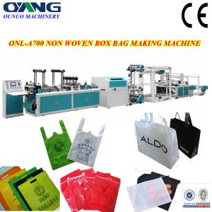 Quality ONL-A700 Model 2013 high speed non woven box bag making machine wholesale