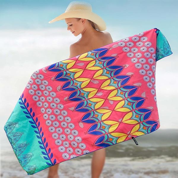 Custom Logo Design Digital Printed Promotional Microfiber Sublimation Beach