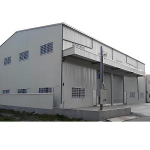 Quality Industrial Steel Structure Warehouse Construction , Prefab Metal Warehouse Building wholesale