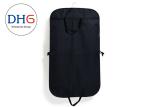 Cotton Fabric Dance Garment Bags Black Washable Front Zippered Pocket