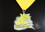 Riding Sports Logo Custom Cycling Medals , Bespoke Custom Event Medals